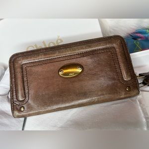 Chloe zip around wallet FULL INCLUSION